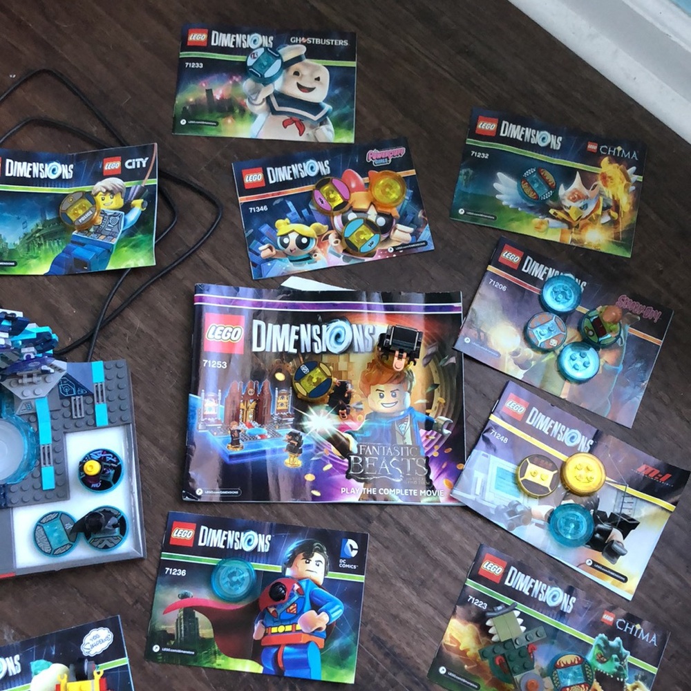 Lego Dimensions Video Game LOT XBOX - Picture 4 of 11